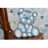 Lampa led MIŚ blue